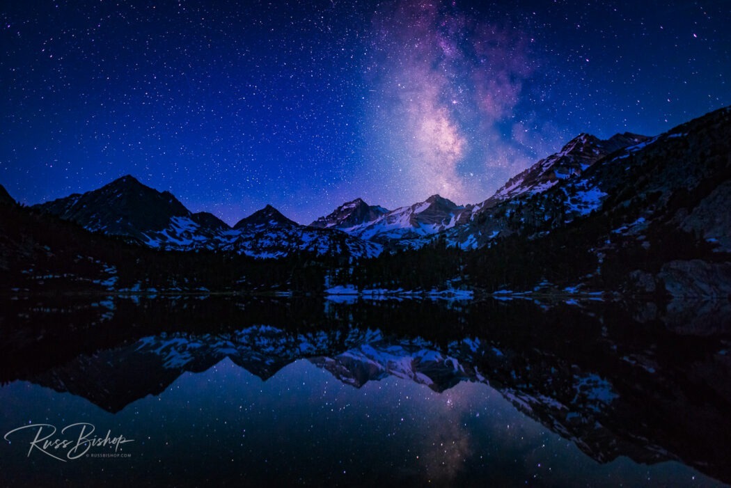 2023 - The Year in Pictures. Milky Way over Sierra Nevada Mountains, John Muir Wilderness, California USA